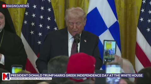 President Trump Hosts Greek Independence Day Celebration at The White House (March 24, 2025) [LIVE]