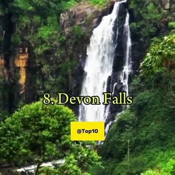 10 most beautiful waterfalls in Sri Lanka