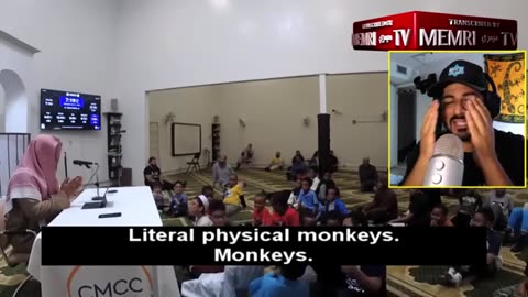 American Mosque Teaches that Jews are literal monkeys