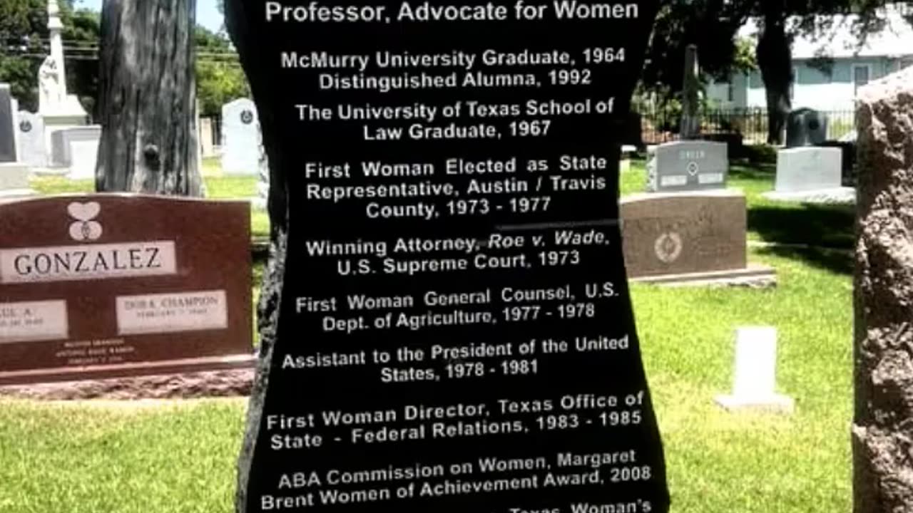 FAMOUS GRAVES - VOL. 641: SARAH WEDDINGTON