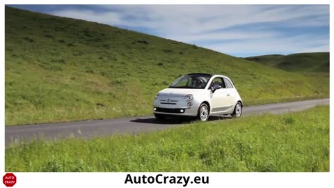 Fiat 500 Cabrio 2012 in Action | Open-Air Italian Style