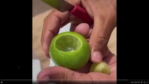 Squeezing lime the right way!