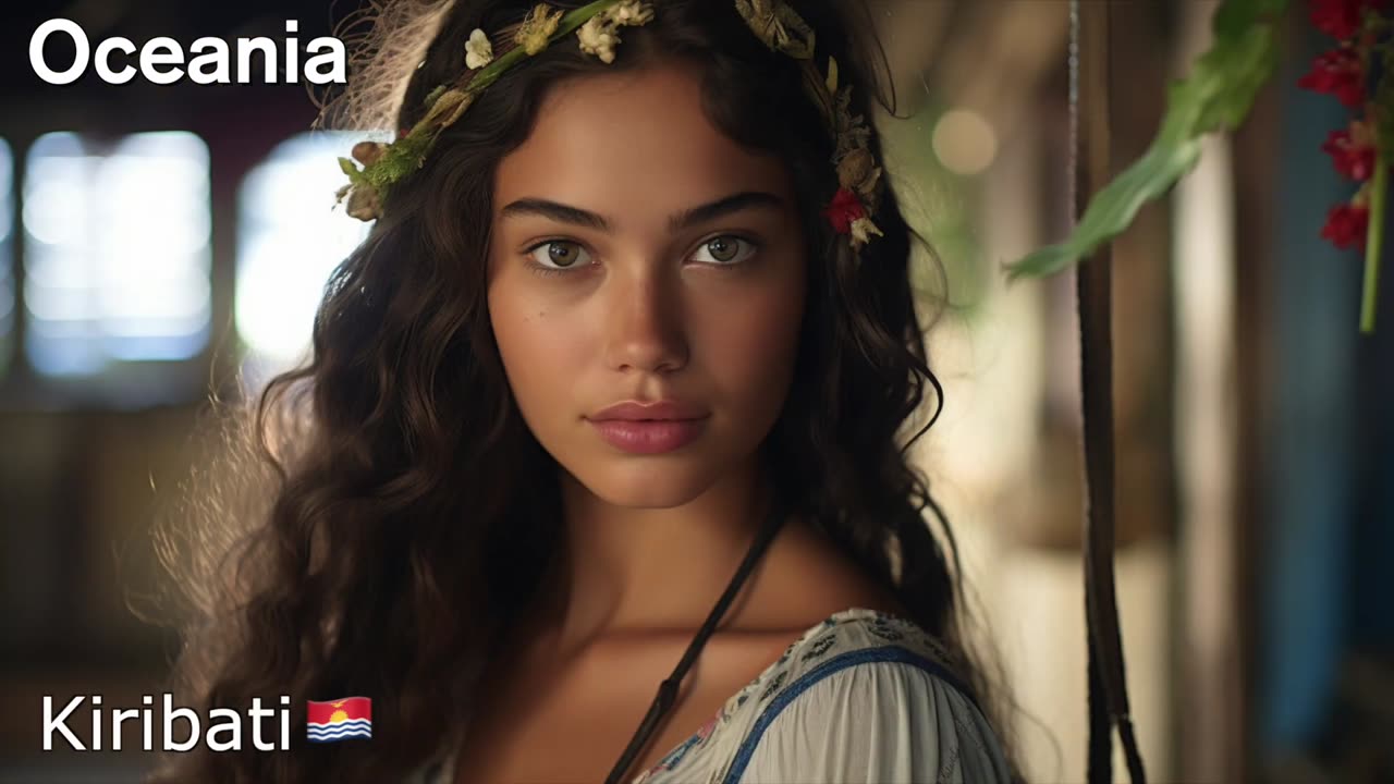 AI To Create The Most Beautiful Woman For Every Country 2025