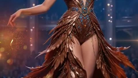 Magical Transformation into the Queen of the Forest on Talent Stage #ai #agt #shortsviral #shorts