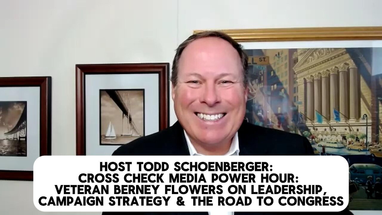 Join host Todd M. Schoenberger on Power Hour tor a compelling conversation with Berney Flowers