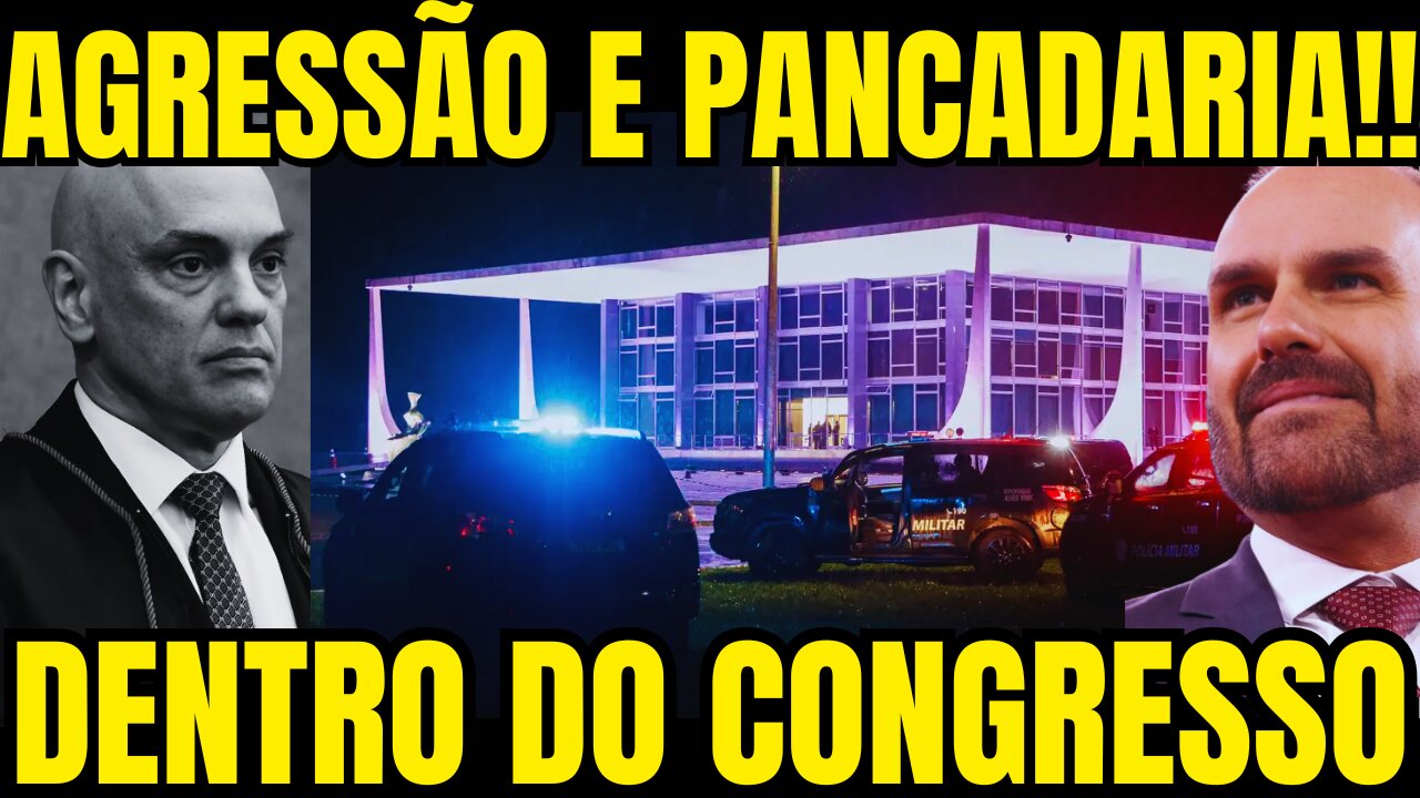 URGENTE! AGR3SSÃ0 E PANCADARI@ no CONGRESS0!! M0RAES FOI DENUNCIAD0 NA OAB POR VIOLAÇÃO!!