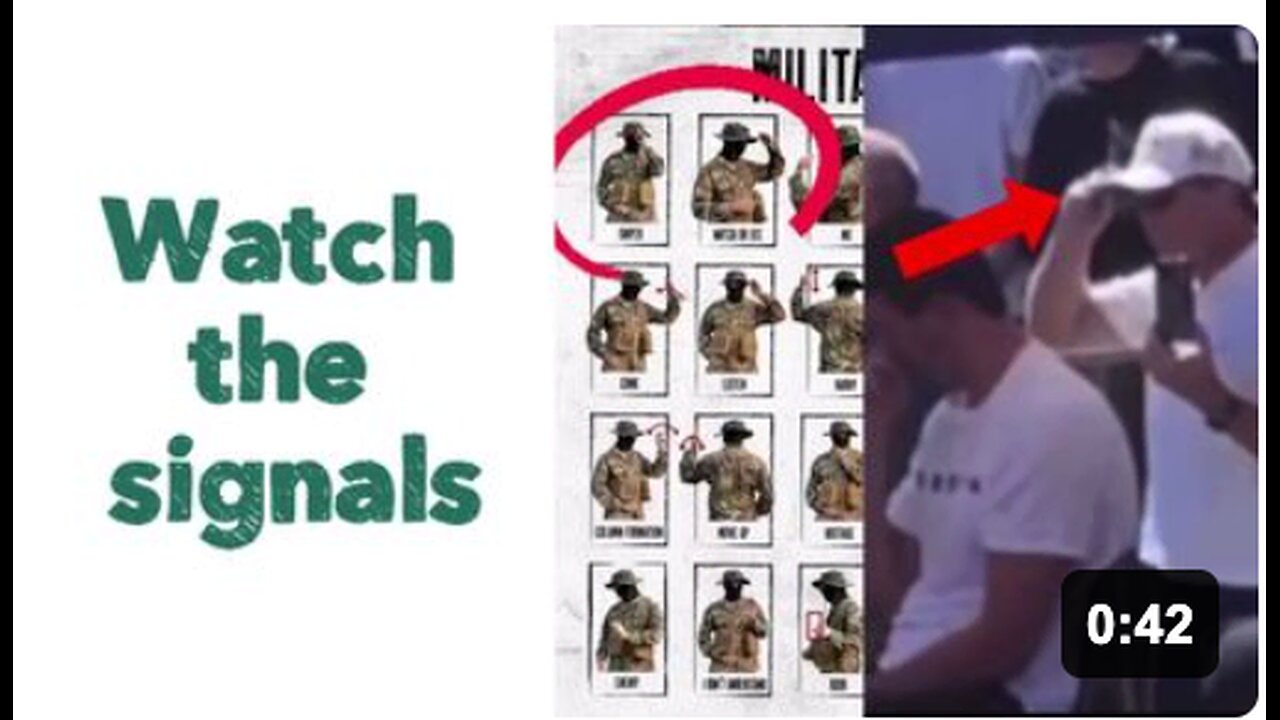 Watch the signals.