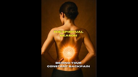 The Spiritual Reason Behind Your Constant Back Pain