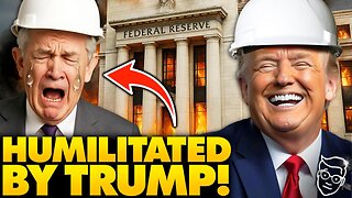 Trump Drags Jerome Powell Through Humiliation Ritual on LIVE-TV in Hysterical Federal Reserve Tour 😂