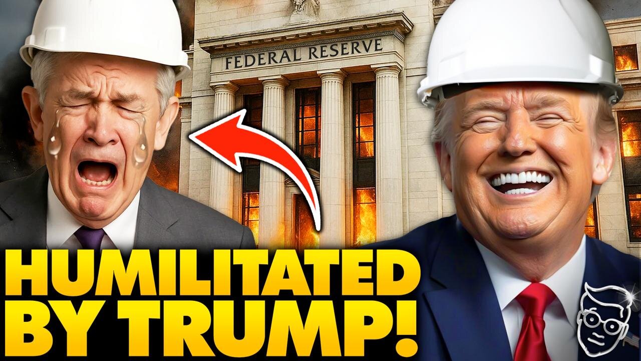 Trump Drags Jerome Powell Through Humiliation Ritual on LIVE-TV in Hysterical Federal Reserve Tour 😂