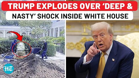 White House CCTV Bombshell: Trump Explodes Over 25-Yard ‘Nasty’ Scar in Rose Garden, Demands Answer