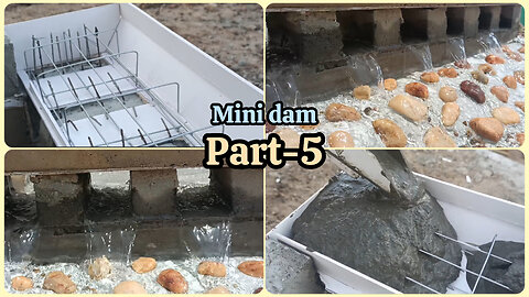 Mini dam construction | part-5 | #entertainment #trending