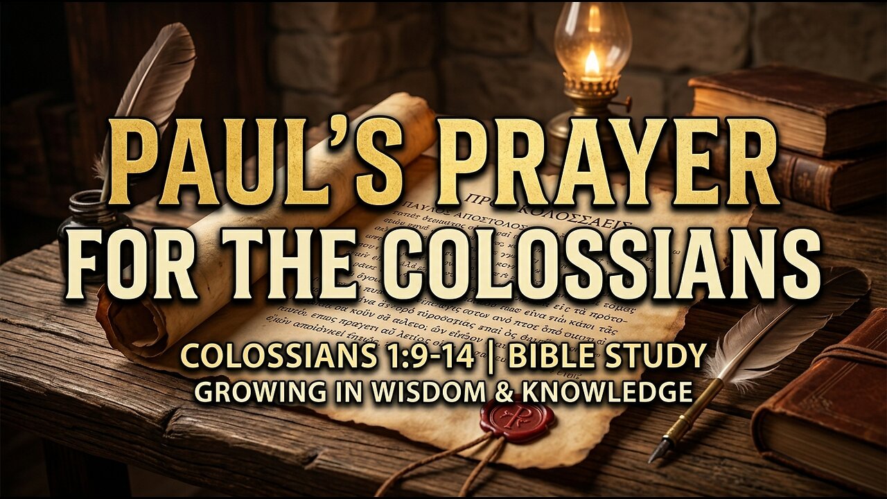 Paul’s Prayer for the Colossians | Pastor Anderson