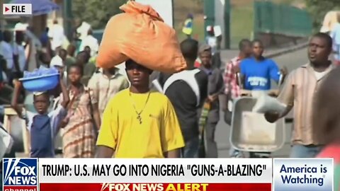 President Trump Threatens to go into Nigeria “GUNS-A-BLAZING” to protect Christians ✝️ 👏🏻
