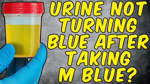 Why Your Urine Is Not Turning Blue After Taking METHYLENE BLUE!