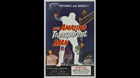 The Amazing Transparent Man (1960)