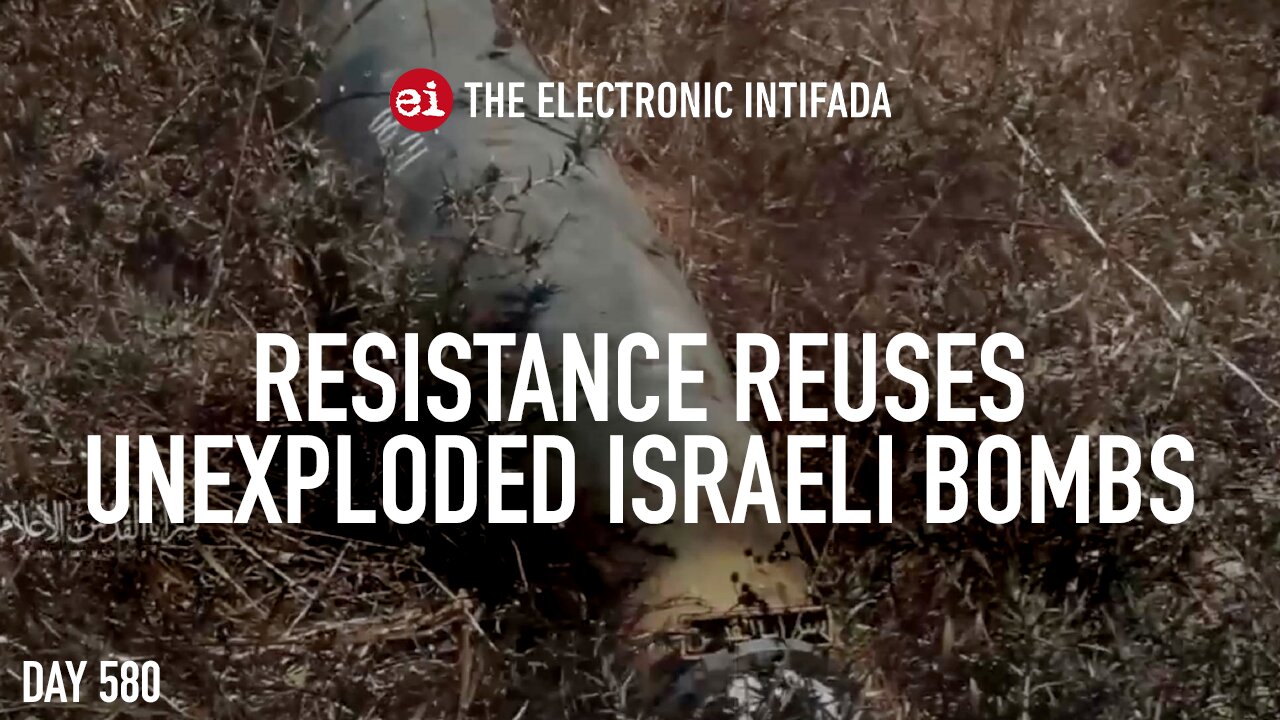 Resistance reuses unexploded Israeli bombs, with Jon Elmer