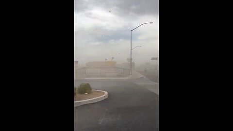 Las Vegas hit with a huge sandstorm