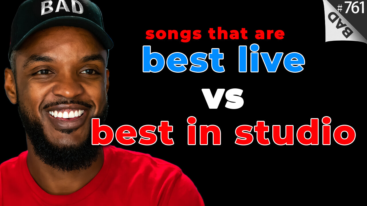 ONLY PITCHES! 🎸 songs that are better live VS better in studio 🎸 #761 (5 pitch limit)