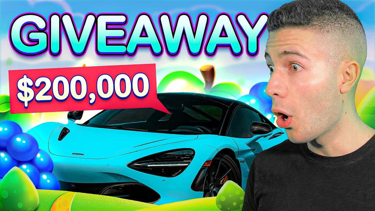 GIVING AWAY A $200,000 MCLAREN?!