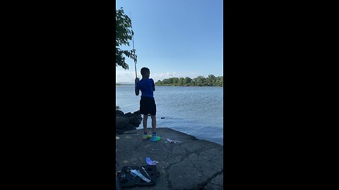 Noah’s first fish