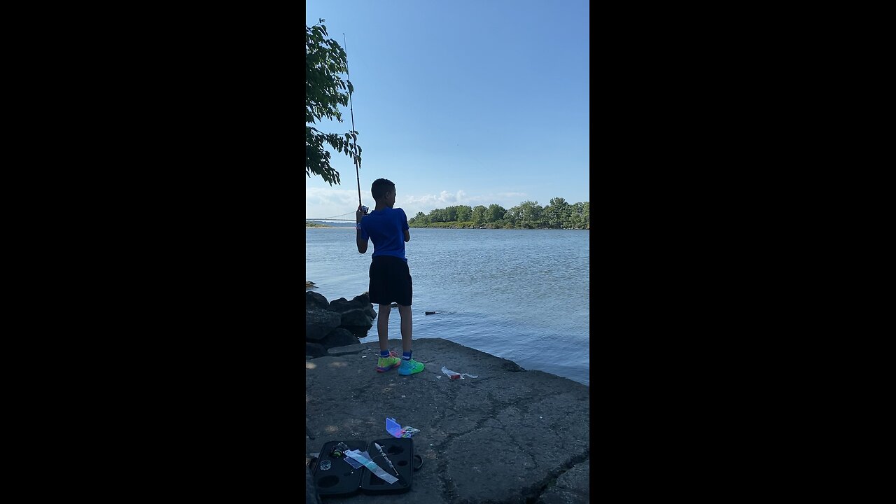 Noah’s first fish
