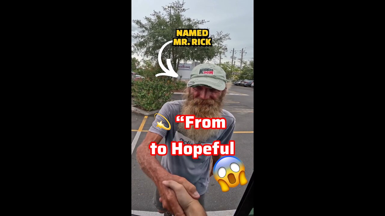 He was homeless… until kindness changed