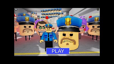 Escaping from a EVERYONE BARRY'S HEAD PRISON RUN! And BECAME a BARRY COP
