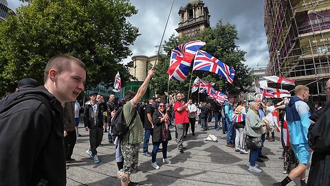 Newcastle - New Bridge Hotel Migrant Protest - Sat. 09/08/25