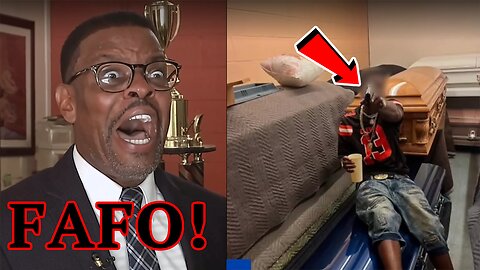 THUGGISH Funeral Home Worker FINDS OUT after he wanted to GO VIRAL! FAFO!