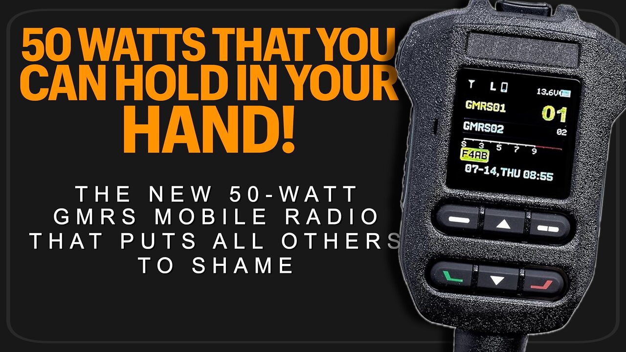BTech GMRS-50Pro GMRS Radio