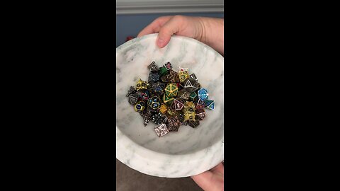 1 mini loose scoop & 1 solid metal scoop for Kelly B! #16986 #onelinkatatimeshop #dice #dnd #scoops