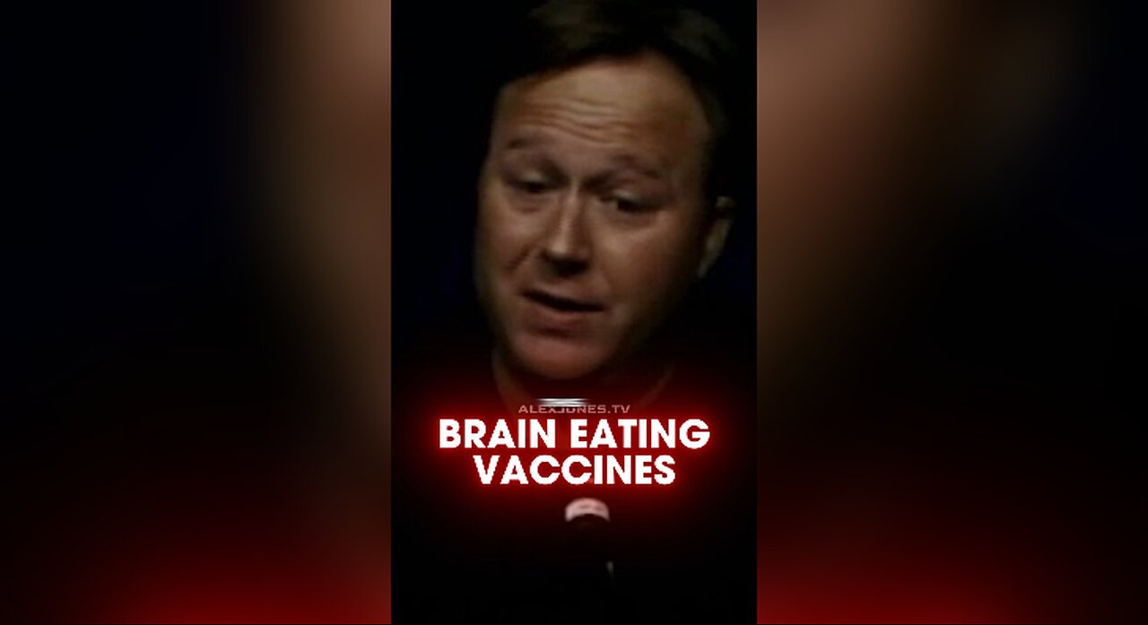 Alex Jones: Globalists Want You To Take Brain Eating Vaccines - 8/7/2006