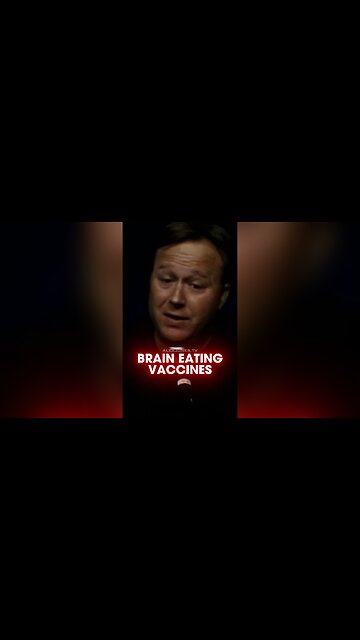 Alex Jones: Globalists Want You To Take Brain Eating Vaccines - 8/7/2006