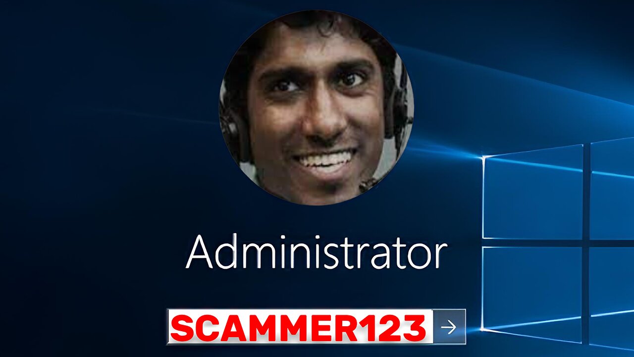 GUESSED HIS PASSWORD! Scammer LAUGHS at me so I DELETE HIS FILES!