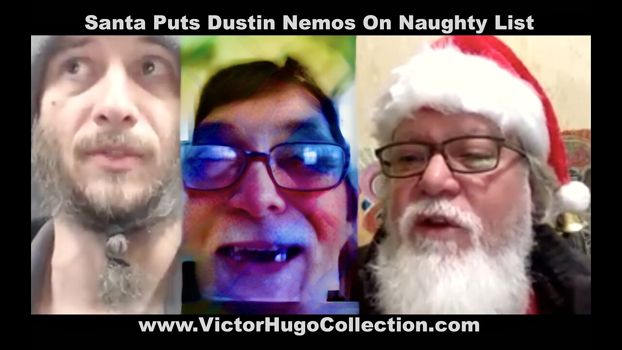 Santa Claus Puts SGT Report Dustin Nemos Stew Peters Christopher Key Zachary Winkle On Naughty List