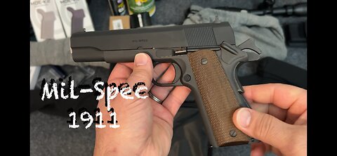 This is a 1911. There are many like it but this is mine.