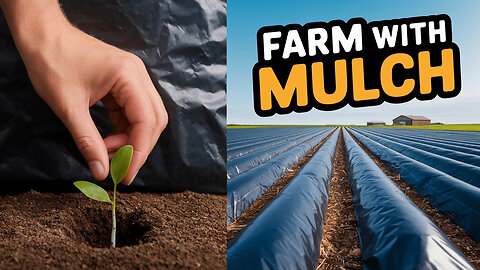 Mulching Paper Farming Secrets 🔥 बंपर पैदावार की गारंटी! | 100% Organic Hack 🌱