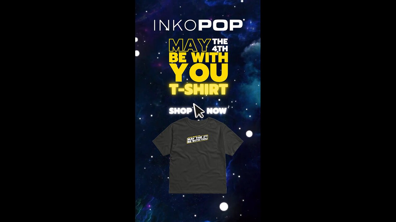 MAY THE 4TH BE WITH YOU RELAXED-FIT T-SHIRT