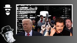 MEDIOCRE ACTOR PASCAL: TRUMP F**K YOU. WHAT ELSE IS NEW...