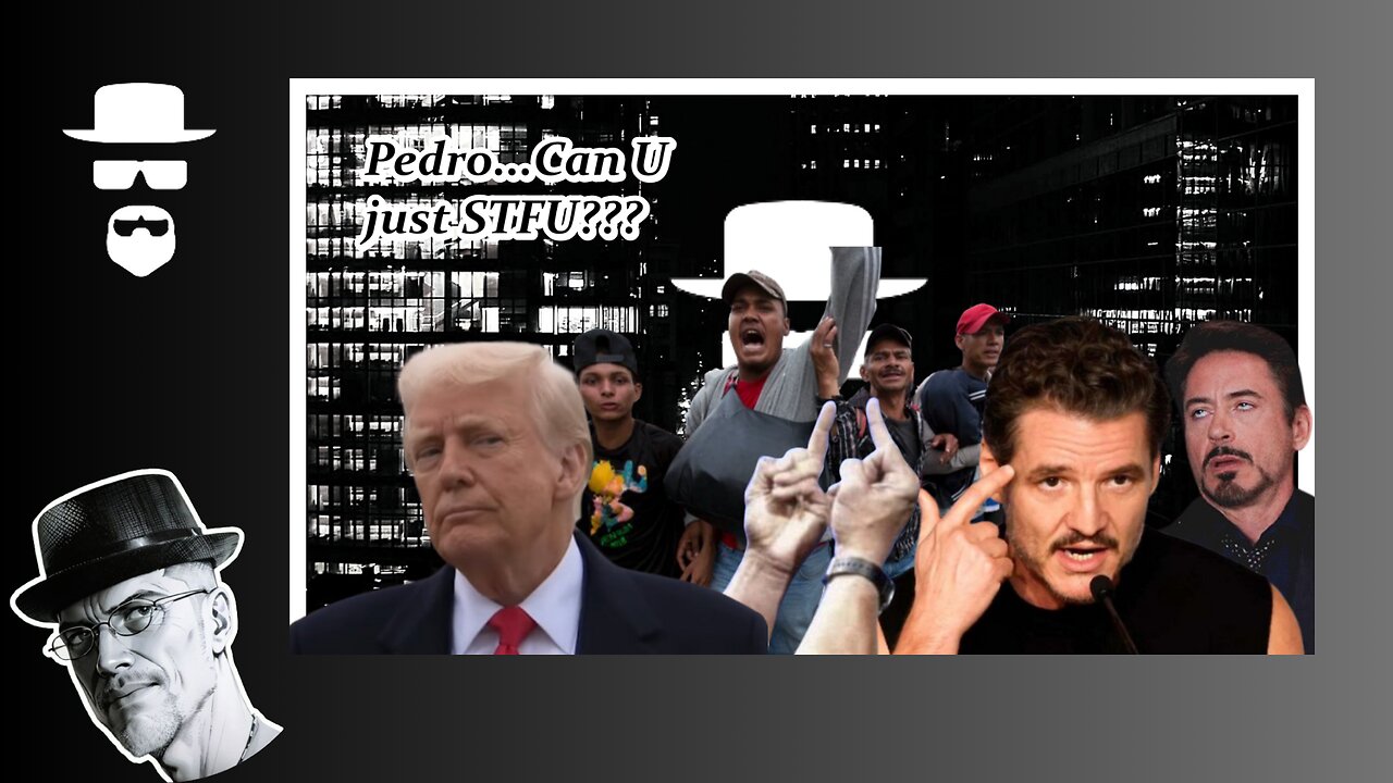 MEDIOCRE ACTOR PASCAL: TRUMP F**K YOU. WHAT ELSE IS NEW...