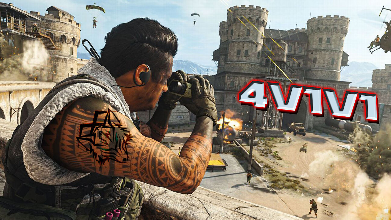WARZONE 4v1v1 Endgame – Can We Close It Out?