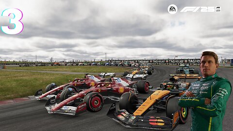 F1 25 | 35% RACE LENGTH | DRIVER CAREER MODE PART 3: CHINESE GRAND PRIX