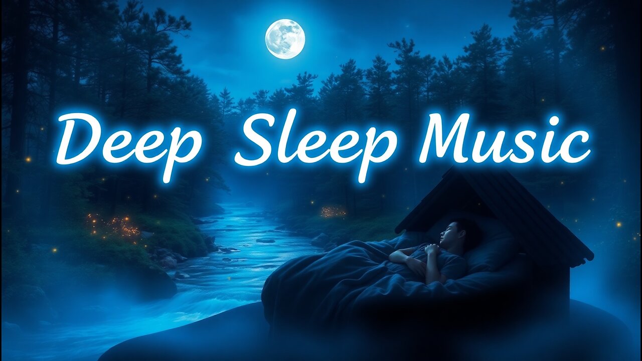 🌙 Deep Sleeping Music 😴 | Stress Relief & Meditation 🌿✨
