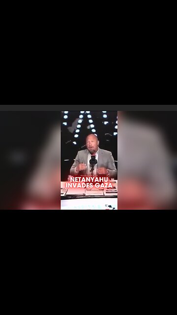 Alex Jones: Netanyahu is Going To Occupy Gaza & Deport Palestinians - 8/5/25