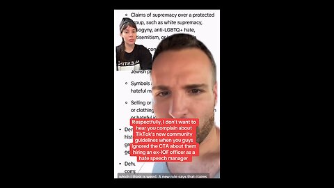TikTok’s new Guidelines Reflect their Ex-IOF Hire