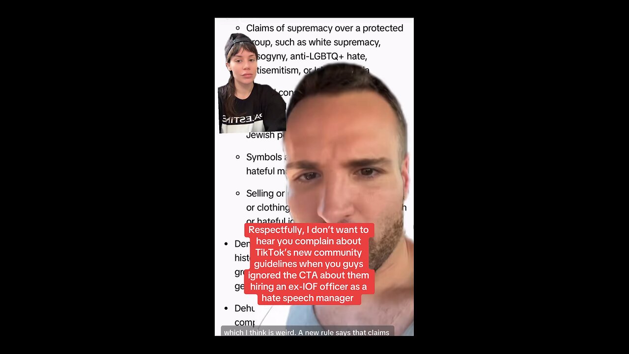 TikTok’s new Guidelines Reflect their Ex-IOF Hire