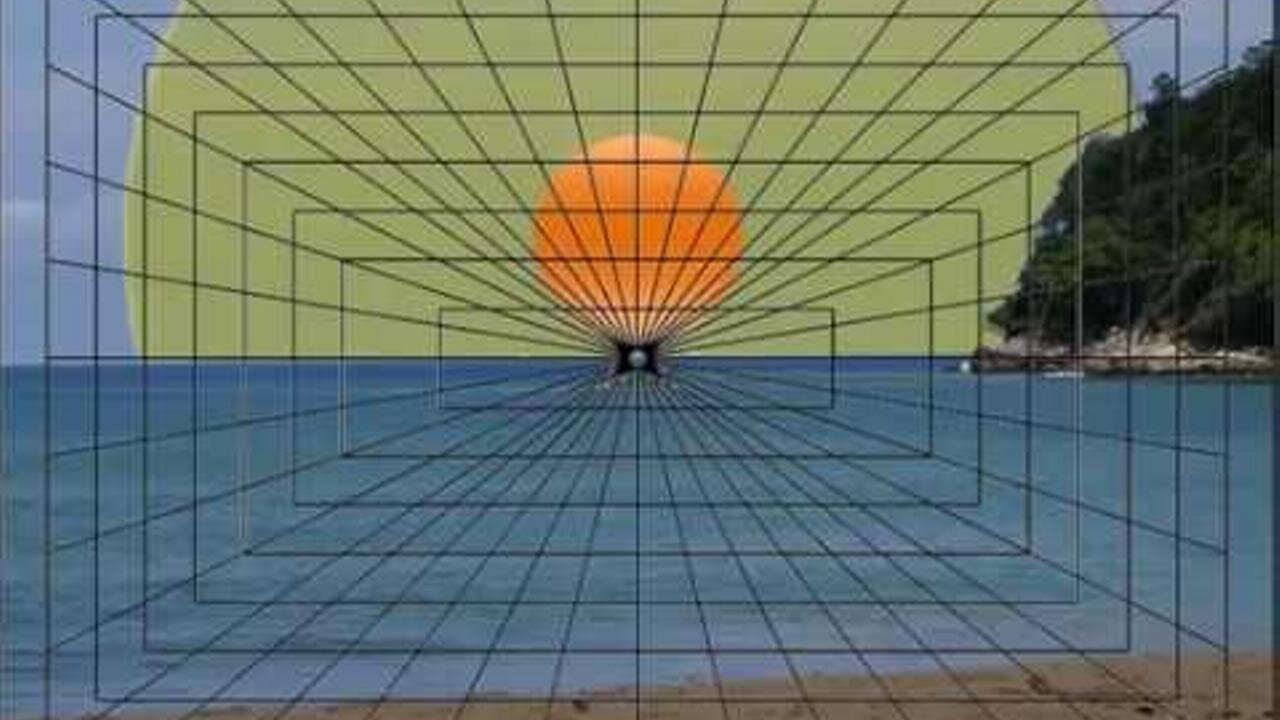 Flat Earth Perspective & Sunsets Field of View Explained in 2 minutes