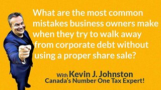 Sell Kevin J. Johnston All Your Corporate Debt – Questions & Answers 4