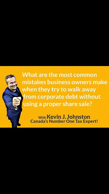 Sell Kevin J. Johnston All Your Corporate Debt – Questions & Answers 4